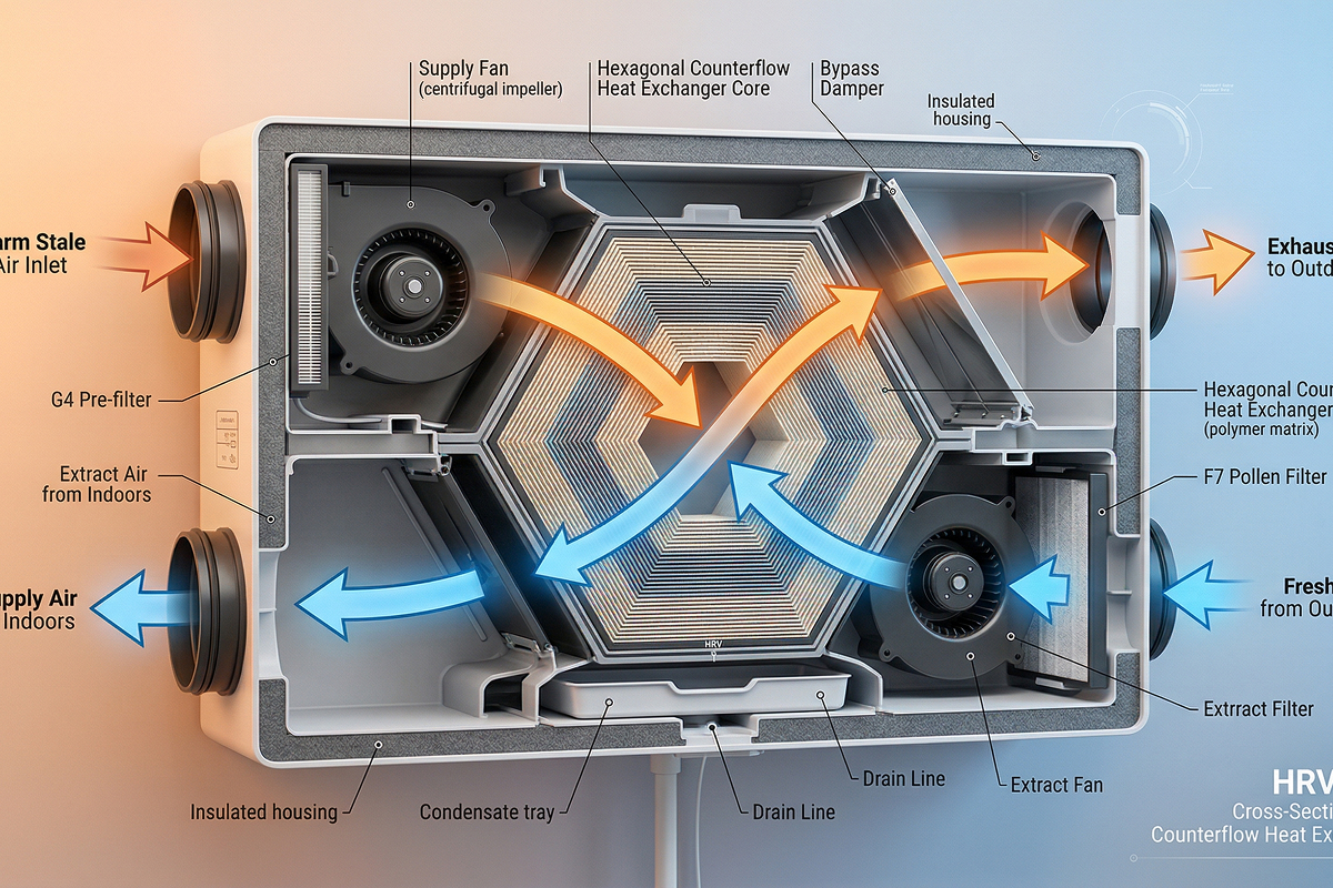 Как работает рекуператор