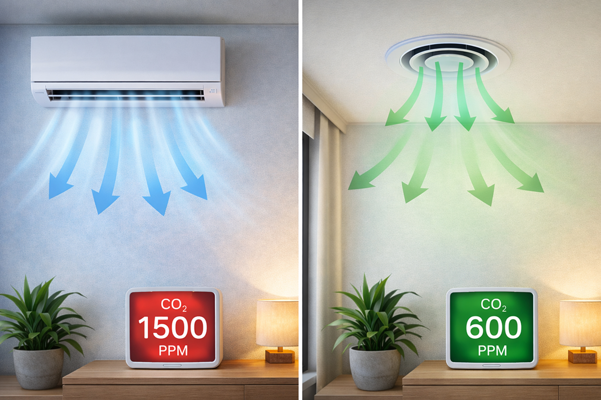 Кондиционер не&nbsp;заменяет вентиляцию – почему нужны обе системы