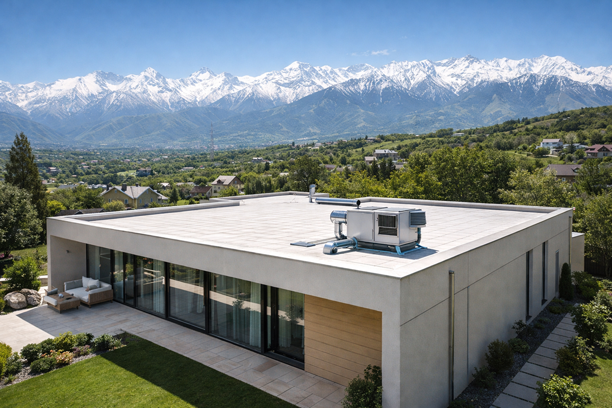 Вентиляция в&nbsp;частном доме в&nbsp;Алматы