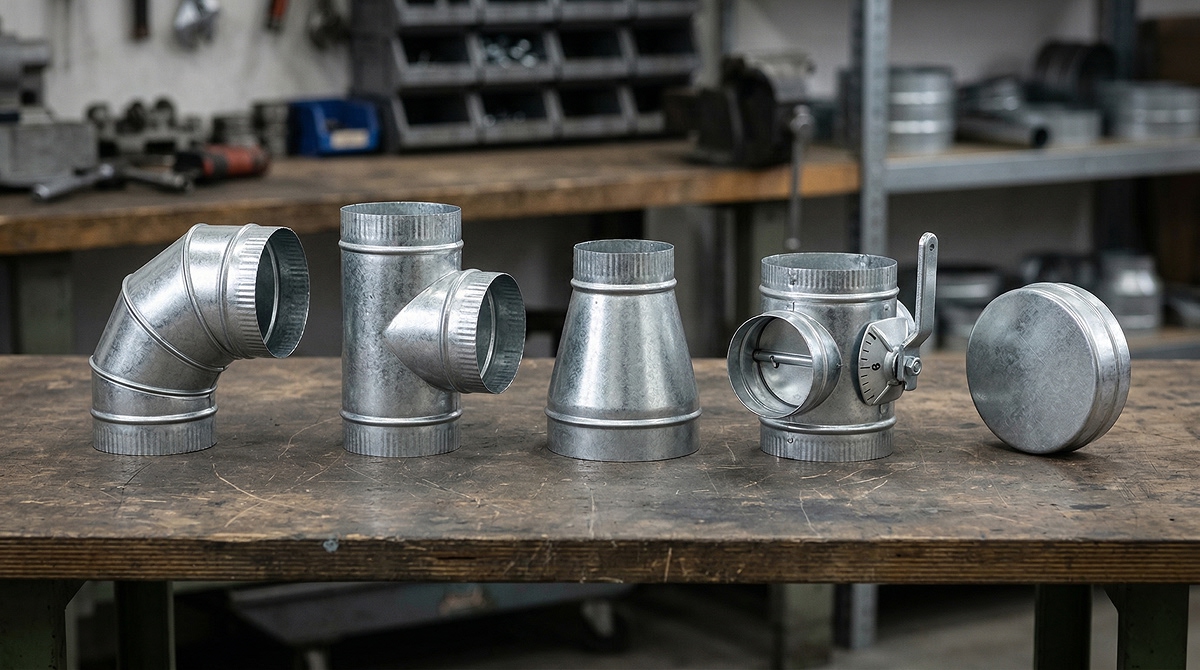 Фасонные элементы воздуховодов – ARR Precision, Алматы