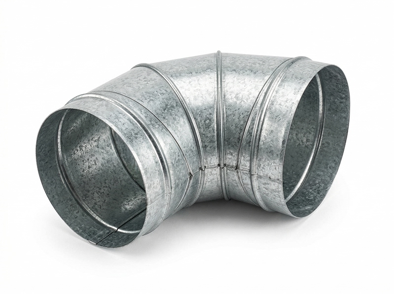 Отвод 90° круглый D100 мм