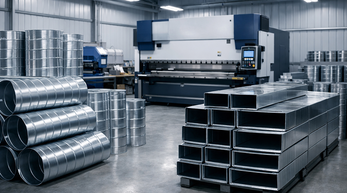 Производство воздуховодов в&nbsp;собственном цехе ARR&nbsp;Precision, Алматы