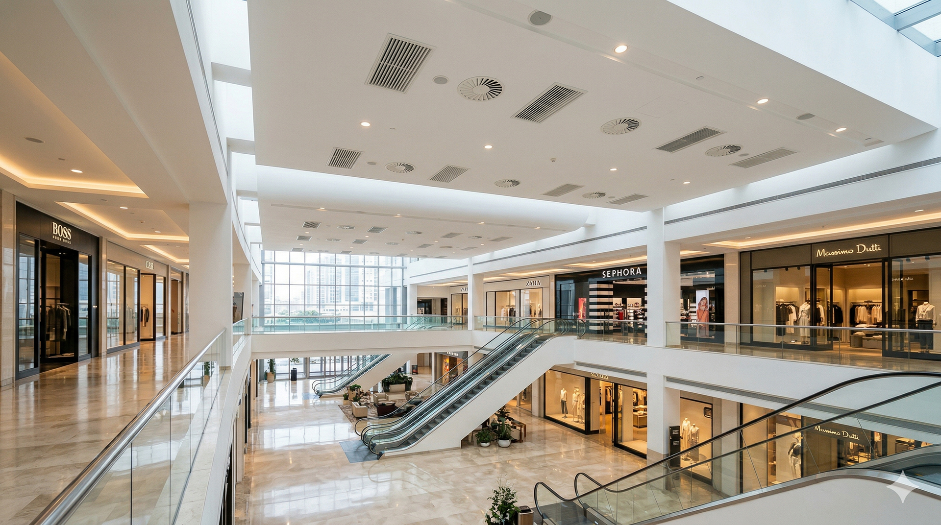 Монтаж вентиляции в&nbsp;торговом центре в&nbsp;Алматы